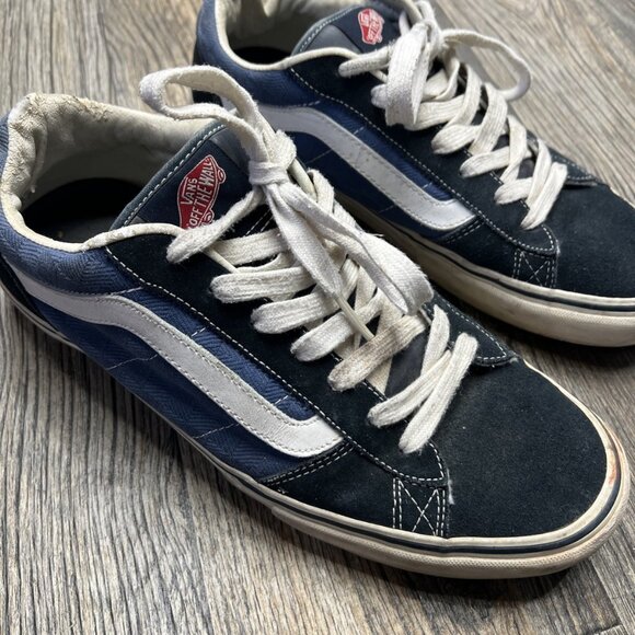 Vans Other - Vans Skate Shoe Blue Chunky Fat Tongue Skateboard La Criptados Mens 11